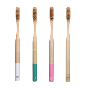 Soft Bristle Bamboo Toothbrush - 2 pack