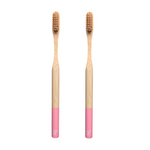 Load image into Gallery viewer, Soft Bristle Bamboo Toothbrush - 2 pack
